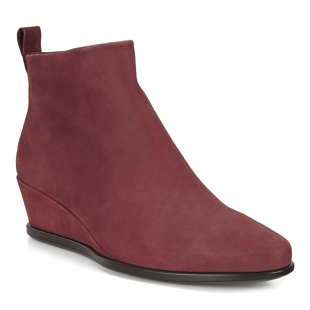 Bottine Compensée Ecco Shape 45 Femme Marron 0582-ZALIW